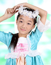 全国校园双语主持人大赛青少年组选手 吴雨新 编号13535