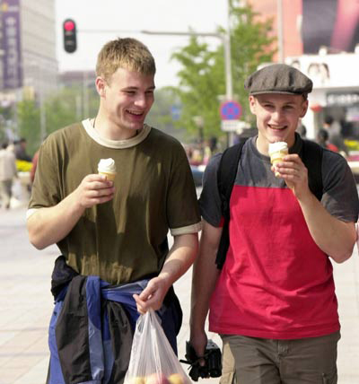 外国留学生在中国的幸福生活