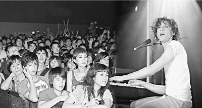 中外合作大学的招生宣讲受到考生广泛关注。吴 煌摄