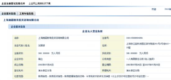 朗阁留学多地无中介资质 学生被“千里转包”